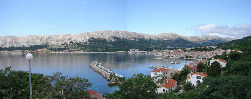 Blick auf Baska