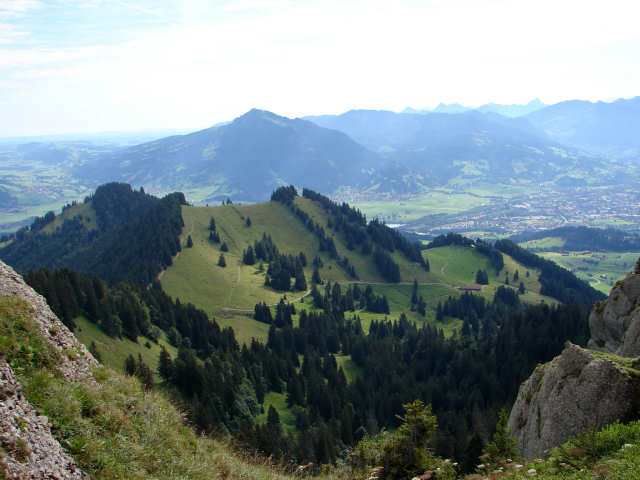 Blick zur&uuml;ck vom Steineberg