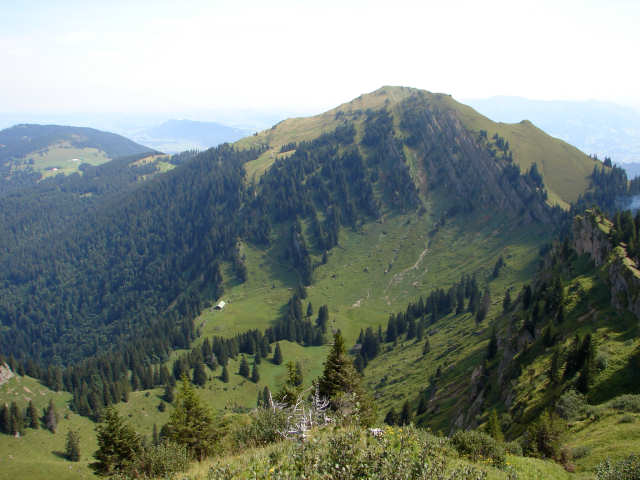 Blick vom Buralpkopf kommend