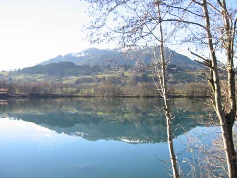 Blick &uuml;ber den Baggersee