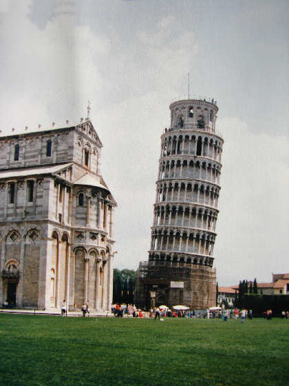 Schiefer Turm in Pisa