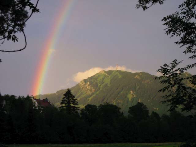 Regenbogen am 1. Juli 2003