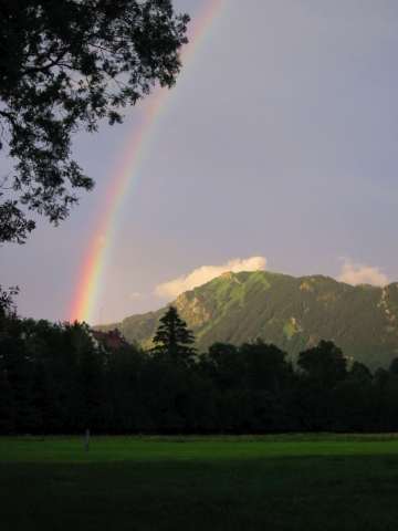 Regenbogen am 1. Juli 2003